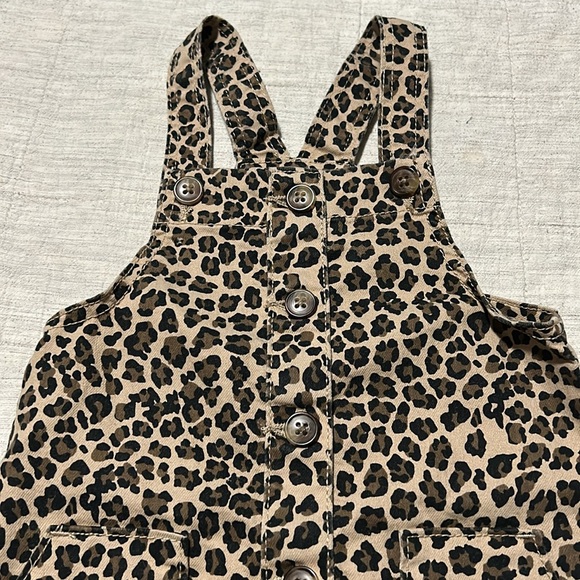 wonder nation Girls Cheetah print dress. Size 4T - Picture 2 of 4